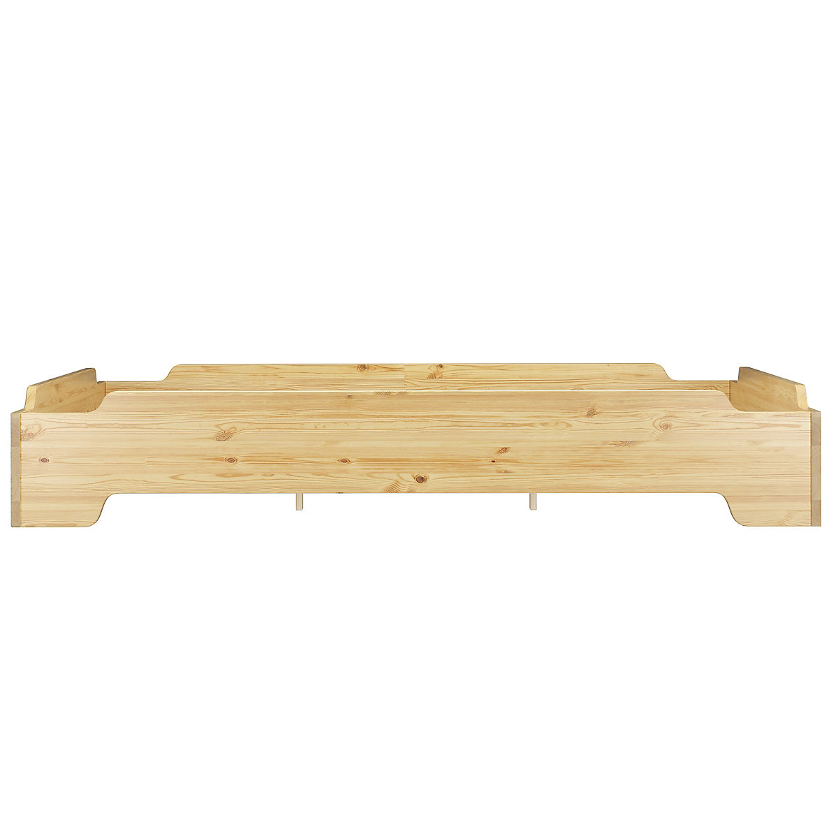 Jugendbett 140x200 Kiefer massiv mit Rollrost