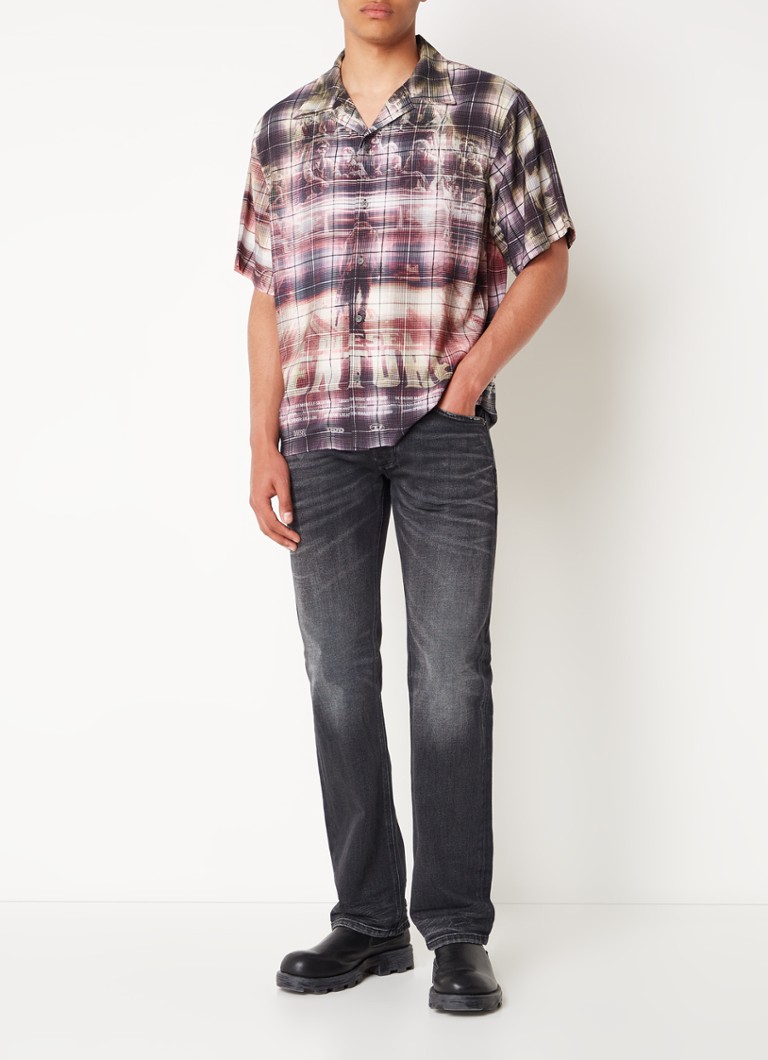 Camicia Diesel S-tilborg vestibilità classica a quadri