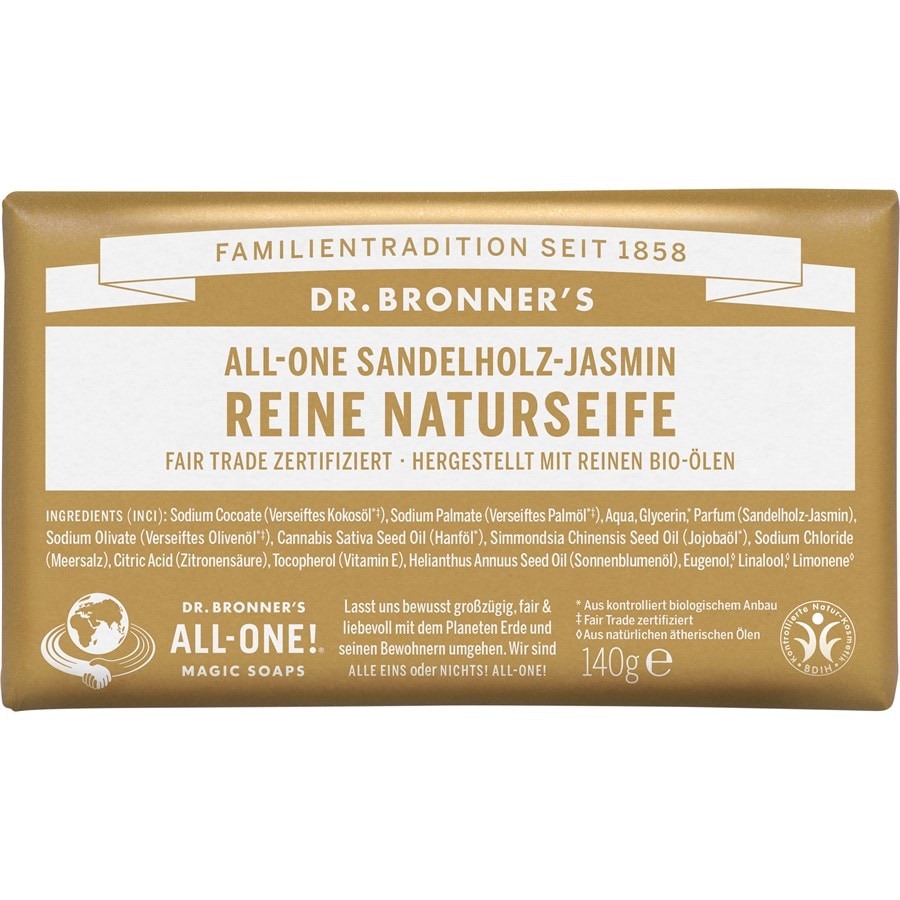 All-One Sandelhoz-Jasmin Reine Naturseife