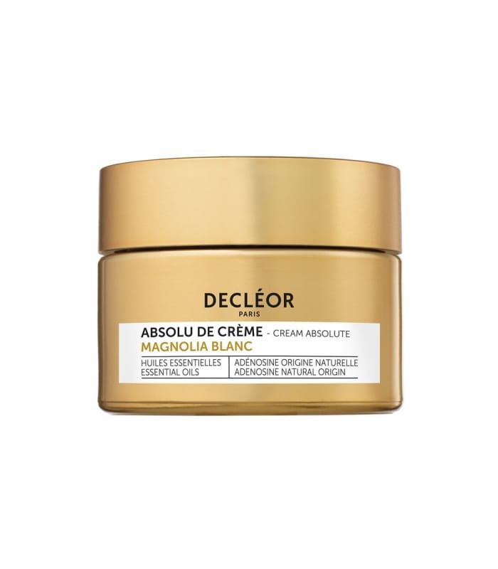 DECLÉOR-ABSOLU DE CRÈME MAGNOLIA BLANC-Crème de Jour Hydratante Anti-Âge Peau Mature