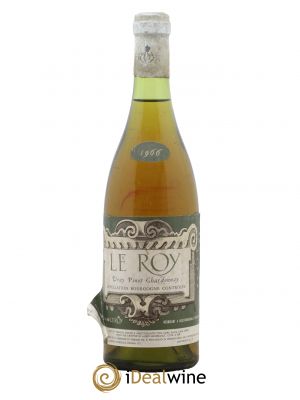 Bourgogne Pinot Chardonnay Leroy SA 1966 - Lot de 1 Bouteille