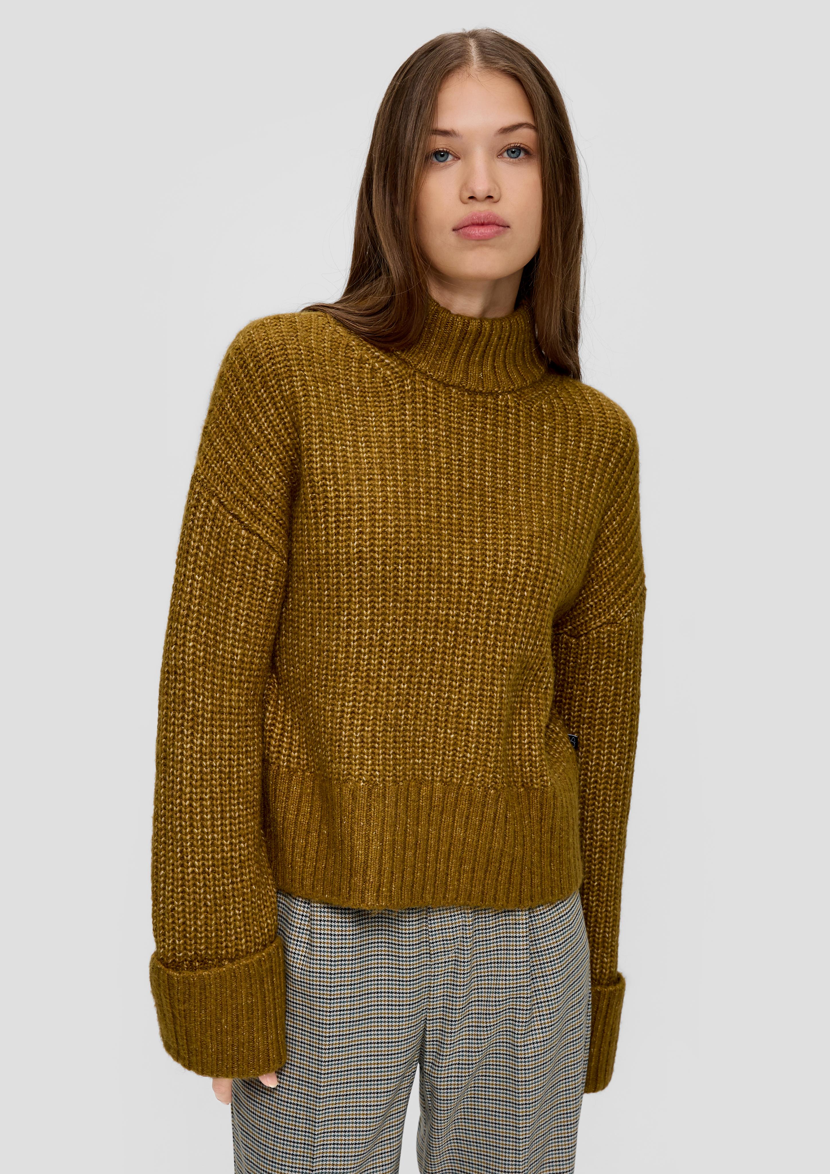 Strickpullover mit Rollkragen  2135334-77W0