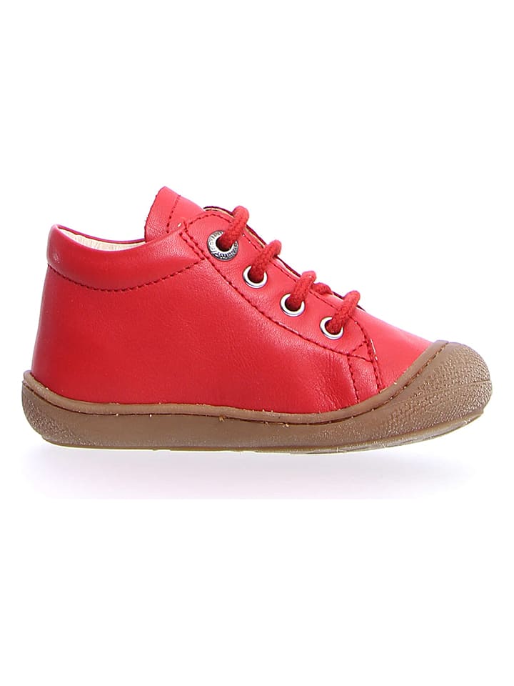 Naturino Leder-Sneakers in Rot günstig kaufen