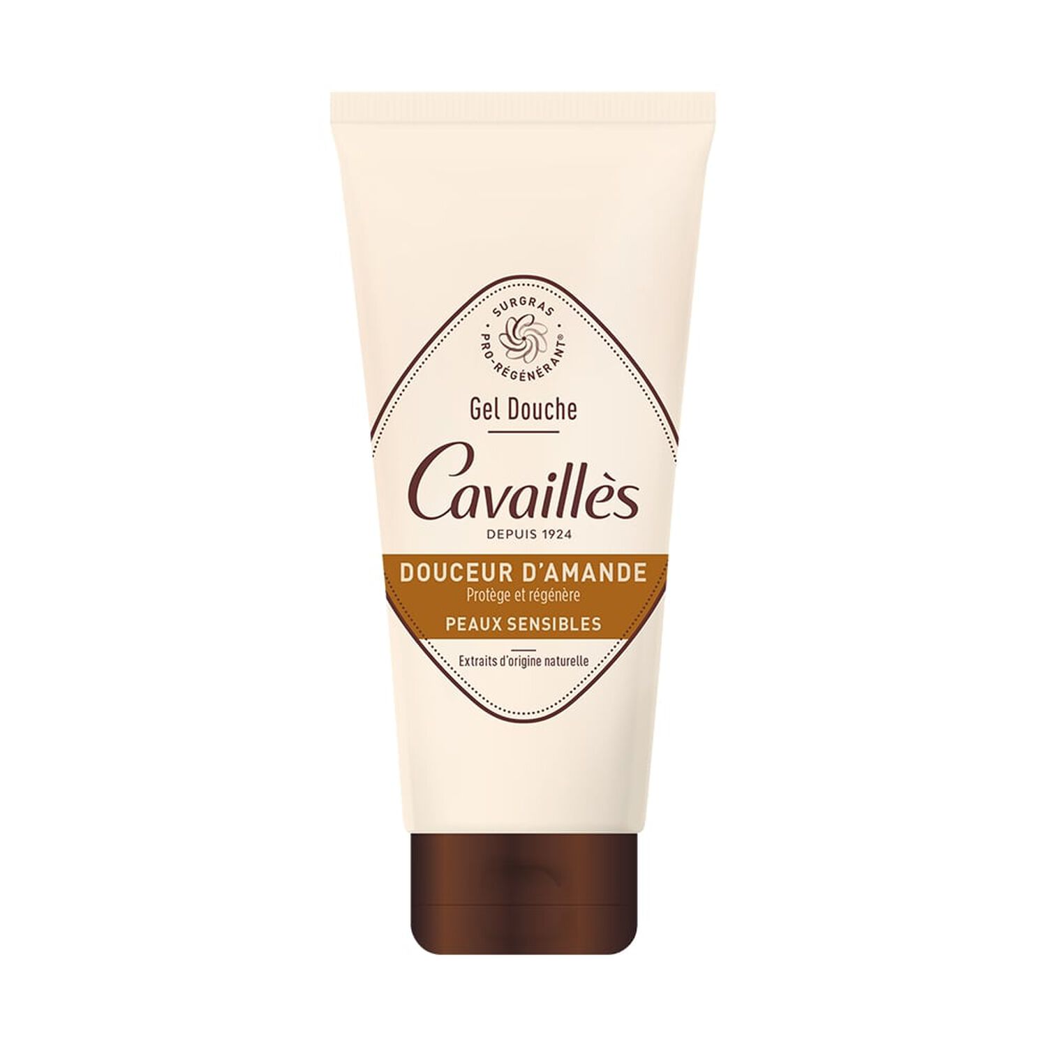 Cavaillès Gel Douche Surgras Extra-Doux Apaisant Nourrissant - Amande Douce 200 ml