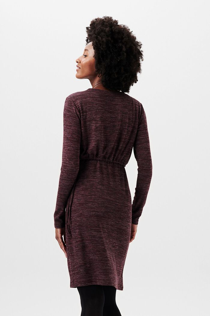 Mehrfarbiges Kleid mit Stillfunktion