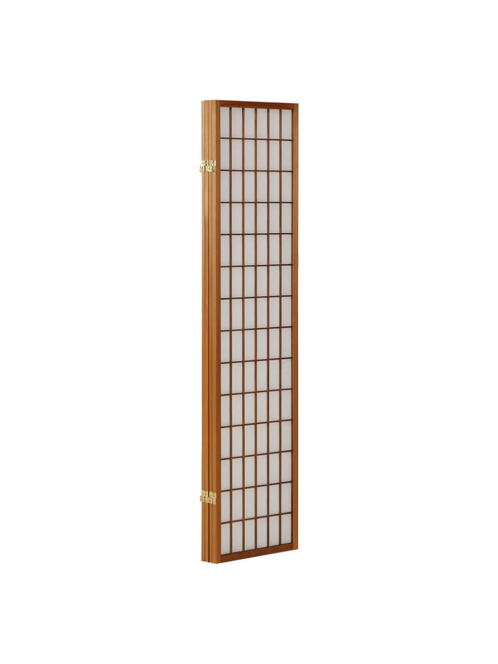 Homestyle4u 4-tlg. Paravent in Braun 176x175 günstig kaufen onesize