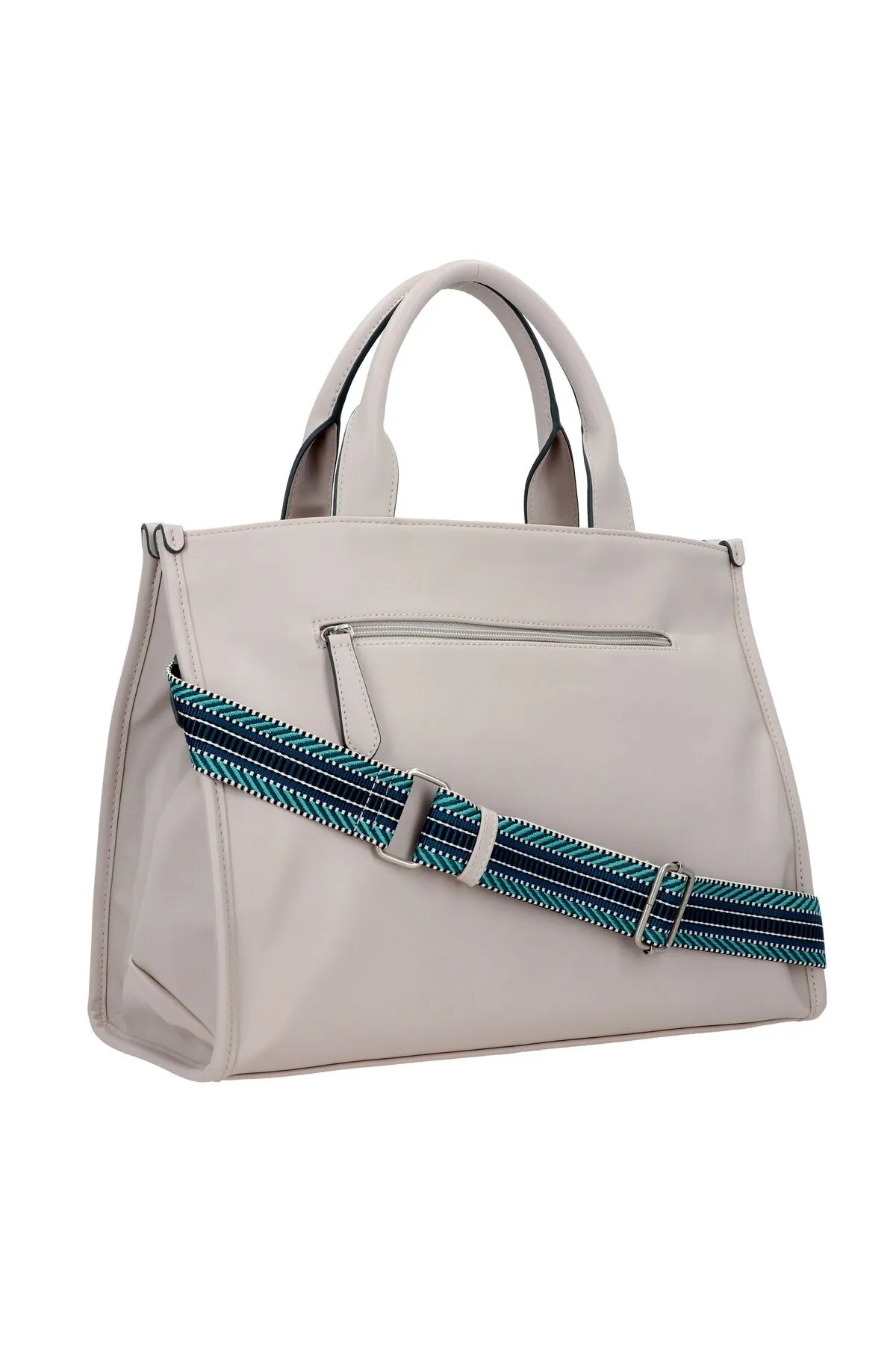 Tom Tailor  Handtasche - Grau - Unifarben