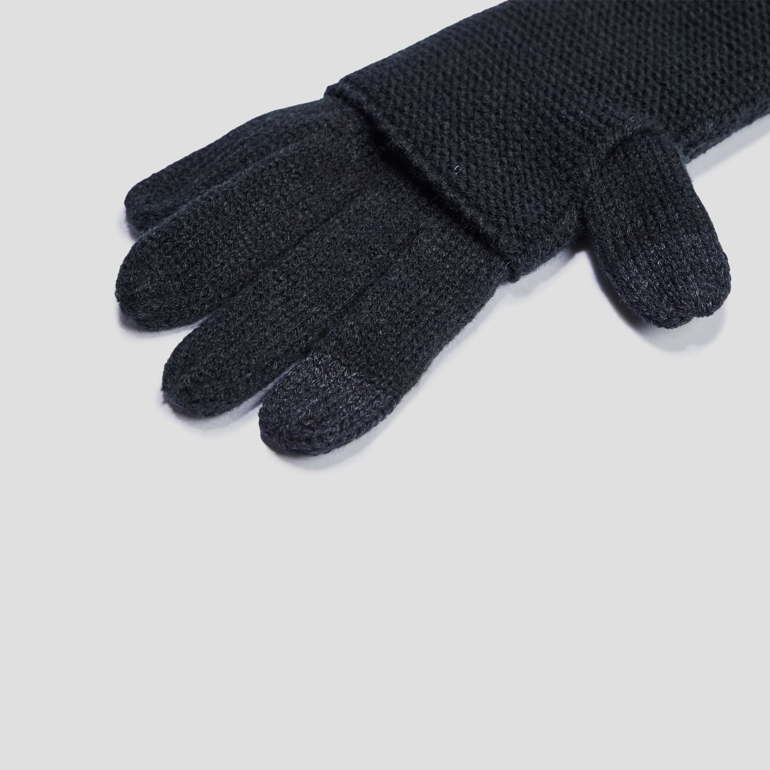 Gants longs noir femme | La Halle
