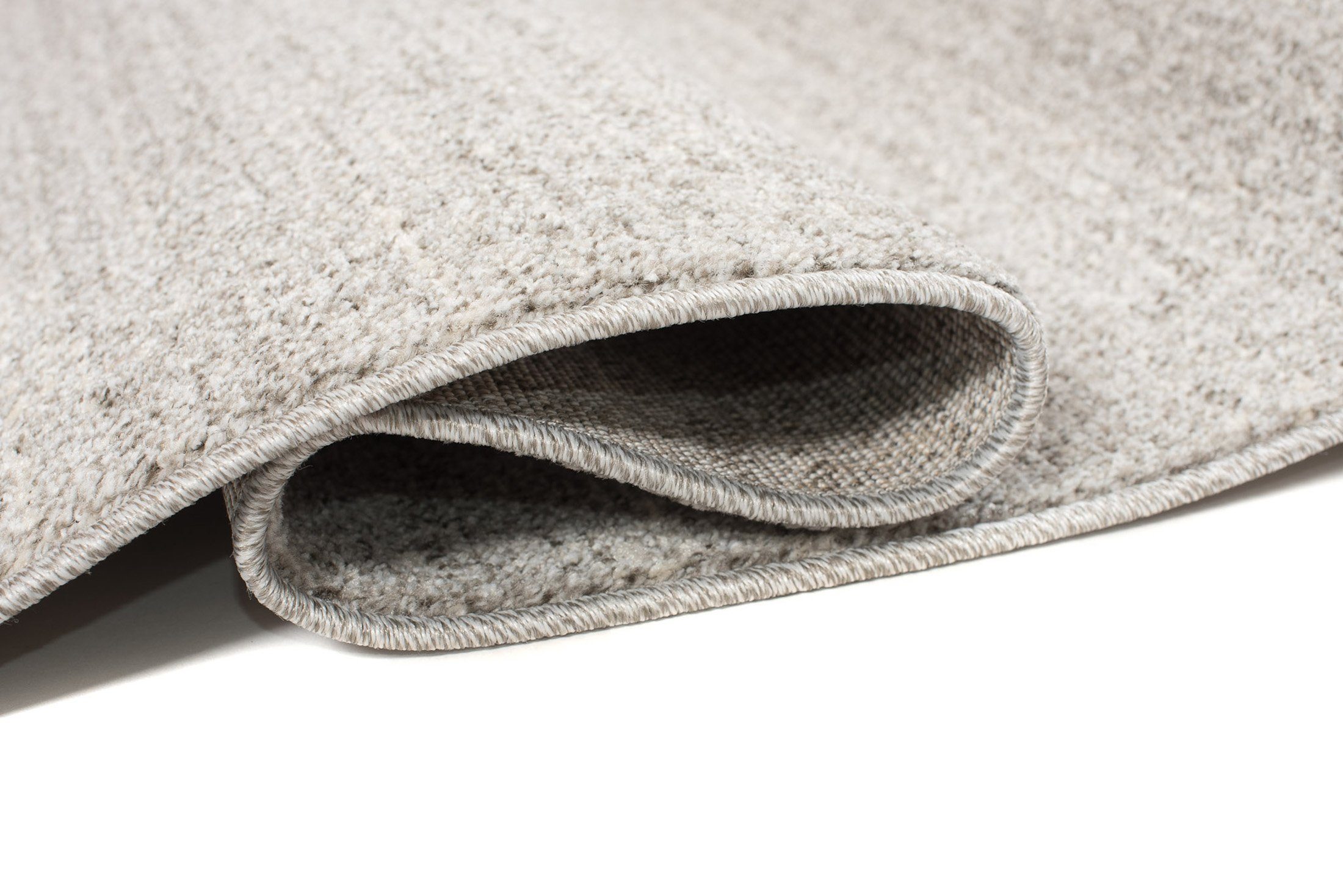 Läufer Läufer Flurläufer Einfarbig für Vorzimmer, Küche - Grau, Mazovia, 100 x 100 cm, Kurzflor, Meterware, Höhe 10 mm, Kurzflor - niedrige Florhöhe