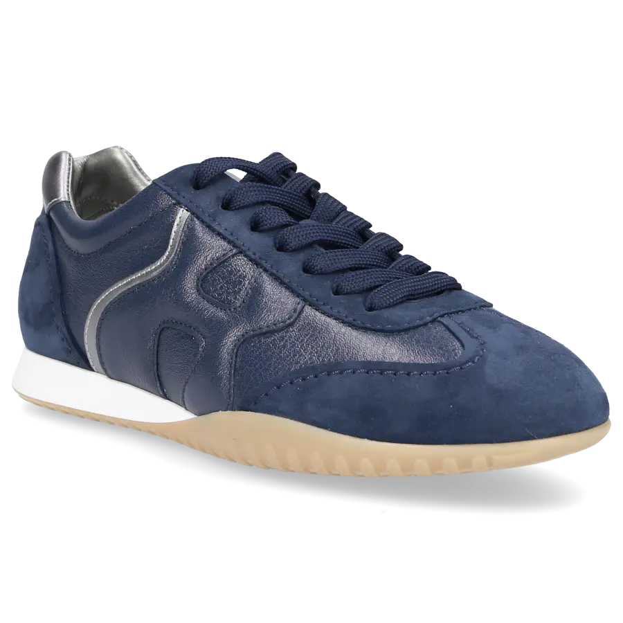 Hogan - Sneaker low OLYMPIA-Z Kalbsleder Veloursleder - blau