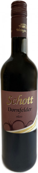 2020 Dornfelder süß - Weingut Schott