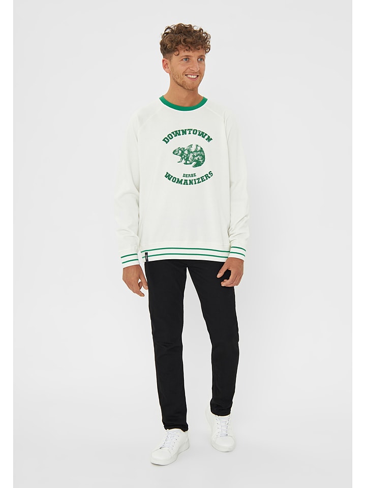 Derbe Sweatshirt in Weiß günstig kaufen