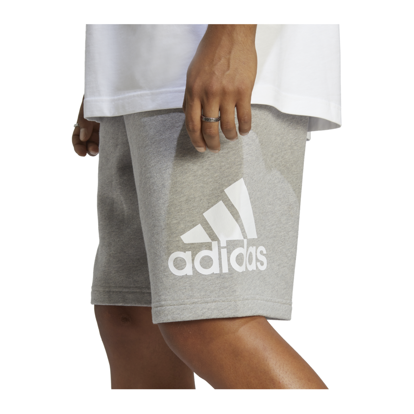 adidas Essentials French Terry Short Grau