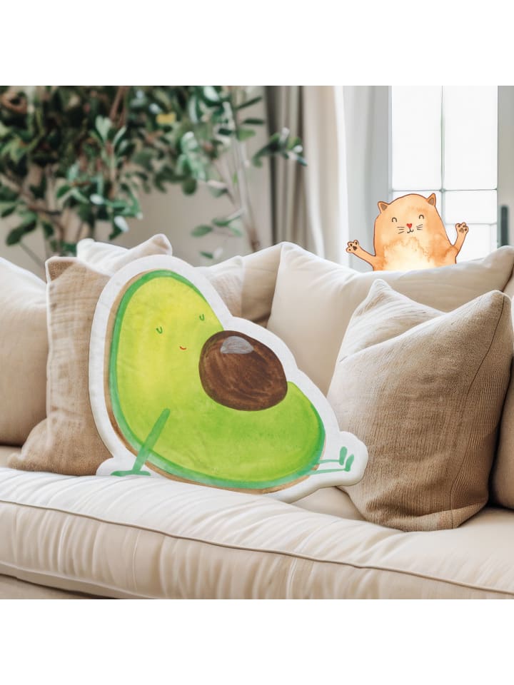 Mr. & Mrs. Panda Kissen Kuscheltier Avocado Schwangerschaft ohne... in Weiß günstig kaufen