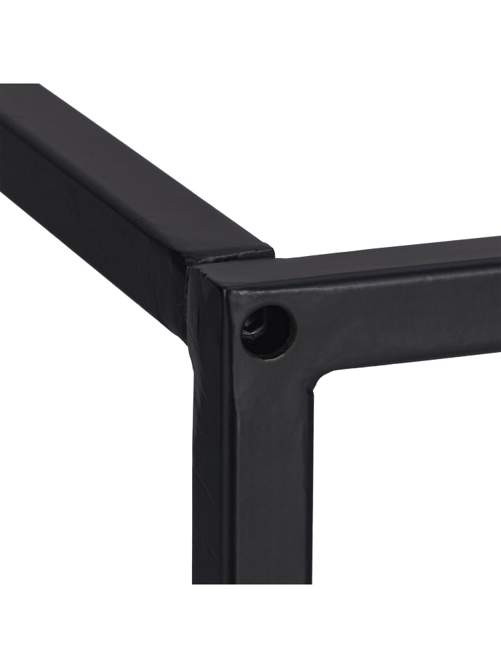 relaxdays Kaminholzregal in Schwarz - (B)30 x (H)60 x (T)30 cm günstig kaufen onesize