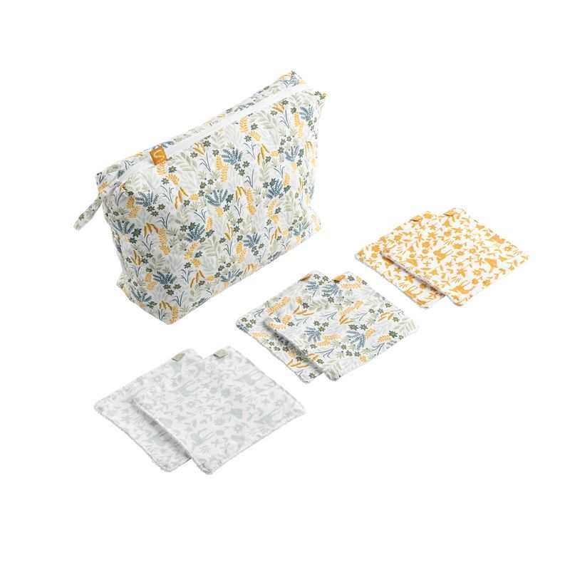 Trousse de toilette et carré éponge Promenons-nous
