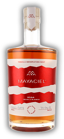 Mayaciel Rosa Mayaciel Rosa Tequila trifft Rotweinfass. 0,5	 Liter - Vol 44%