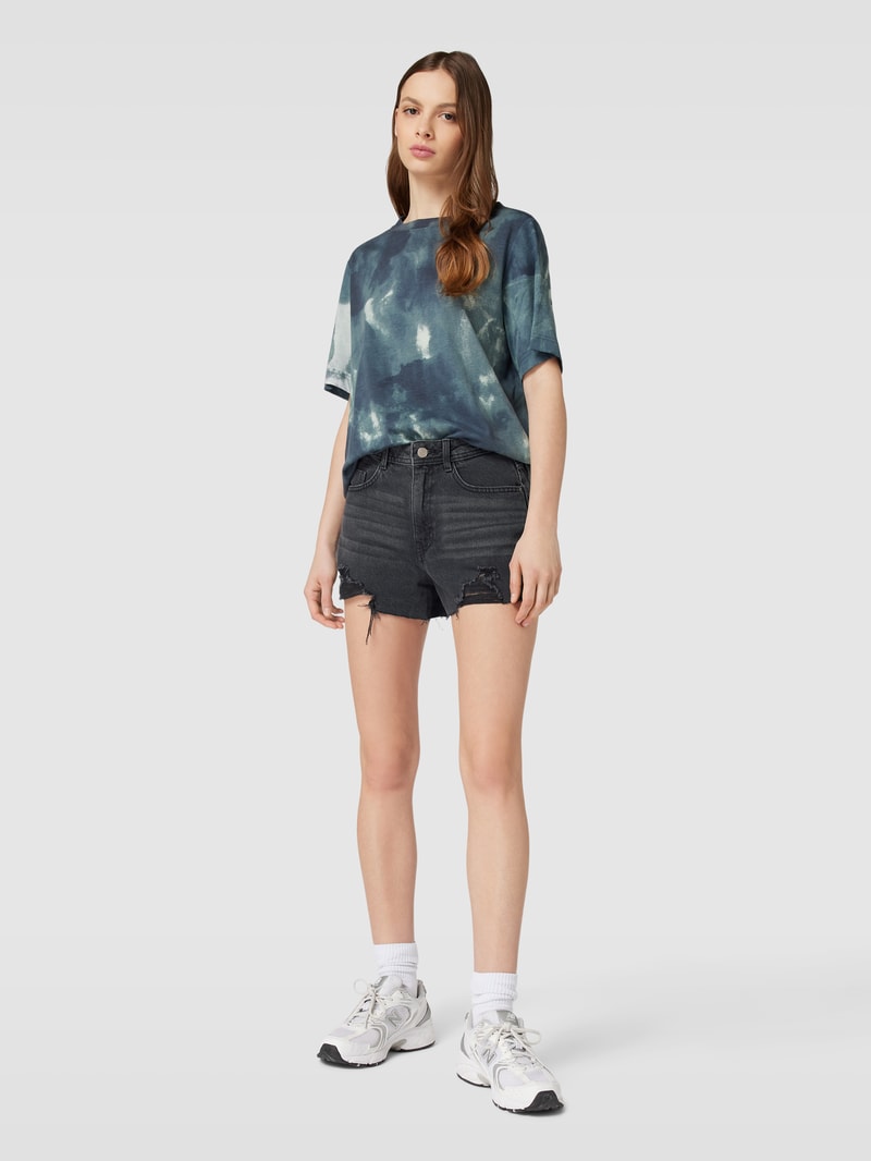 Jeansshorts im 5-Pocket-Design Modell 'DREW' in schwarz
