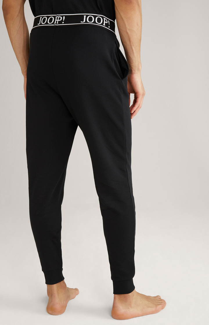 Loungewear Hose in Schwarz