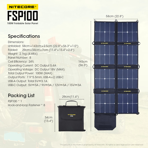 FSP100 - Solarladegerät
