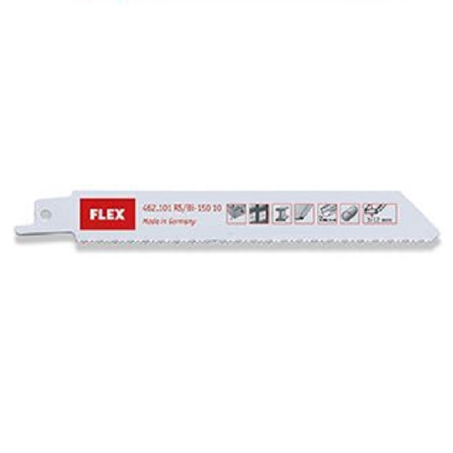 Accesorii Flex-tools 462101 Lamă de ferăstrău sabie pentru metal, lemn, materiale plastice RS/Bi-150 10 150 mm 5 bucăți