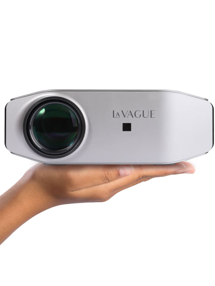 LA VAGUE LV-HD500 LED-Projektor Full HD in silber günstig kaufen onesize