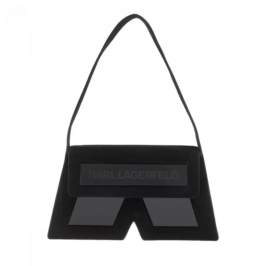 Karl Lagerfeld - Karl Lagerfeld Shoulder Bags Synthetische Fasern Black - schwarz