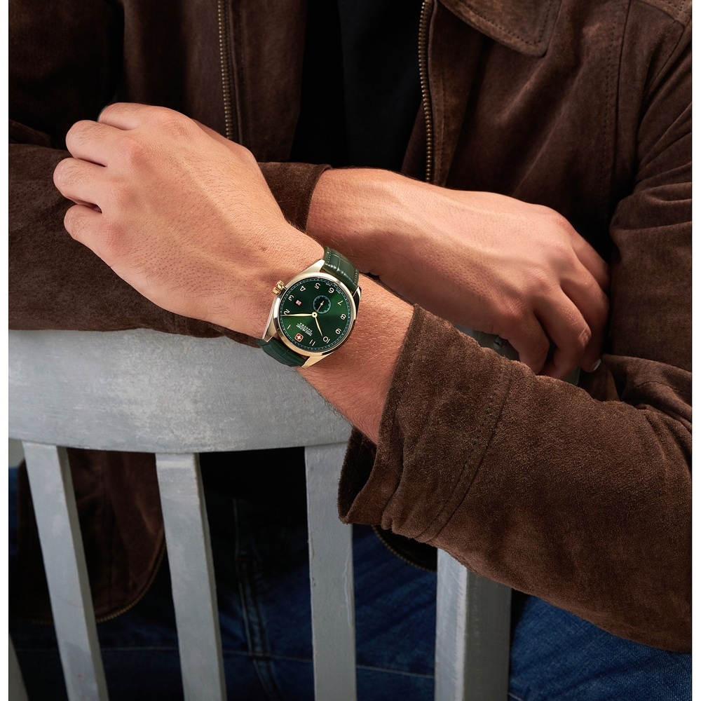 SWISS MILITARY HANOWA Montre pour hommes Acier inoxydable Montre