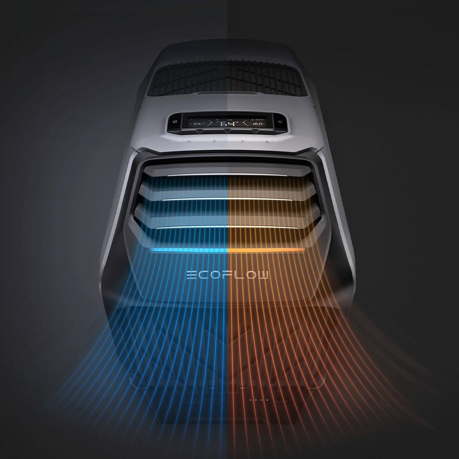 Ecoflow Wave 2 Klimaanlage Smart-Home-Station, mit zusätzlichem Zu- und Abluft Schlauch