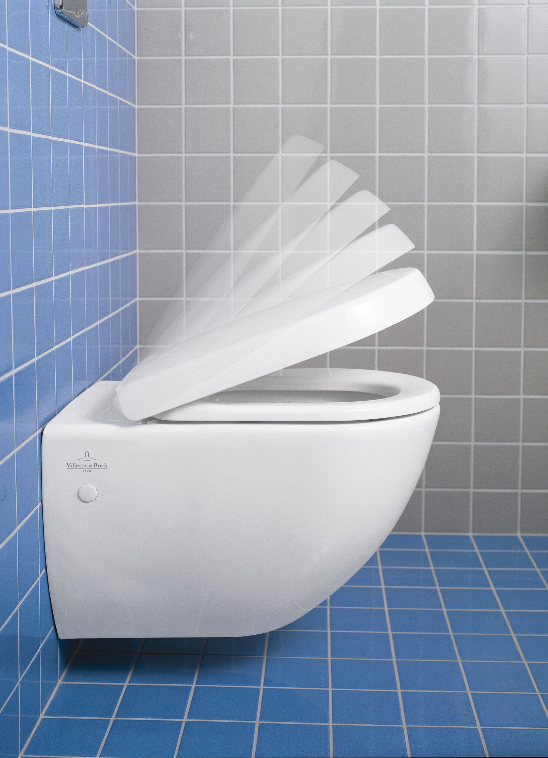 Villeroy & Boch WC-Sitz Architectura, Mit Absenkautomatik und QuickRelease 374 x 445 x 59 mm - Weiß Alpin
