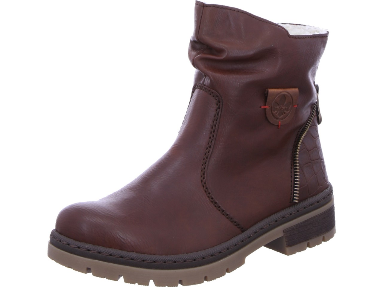 RIEKER Stiefeletten braun