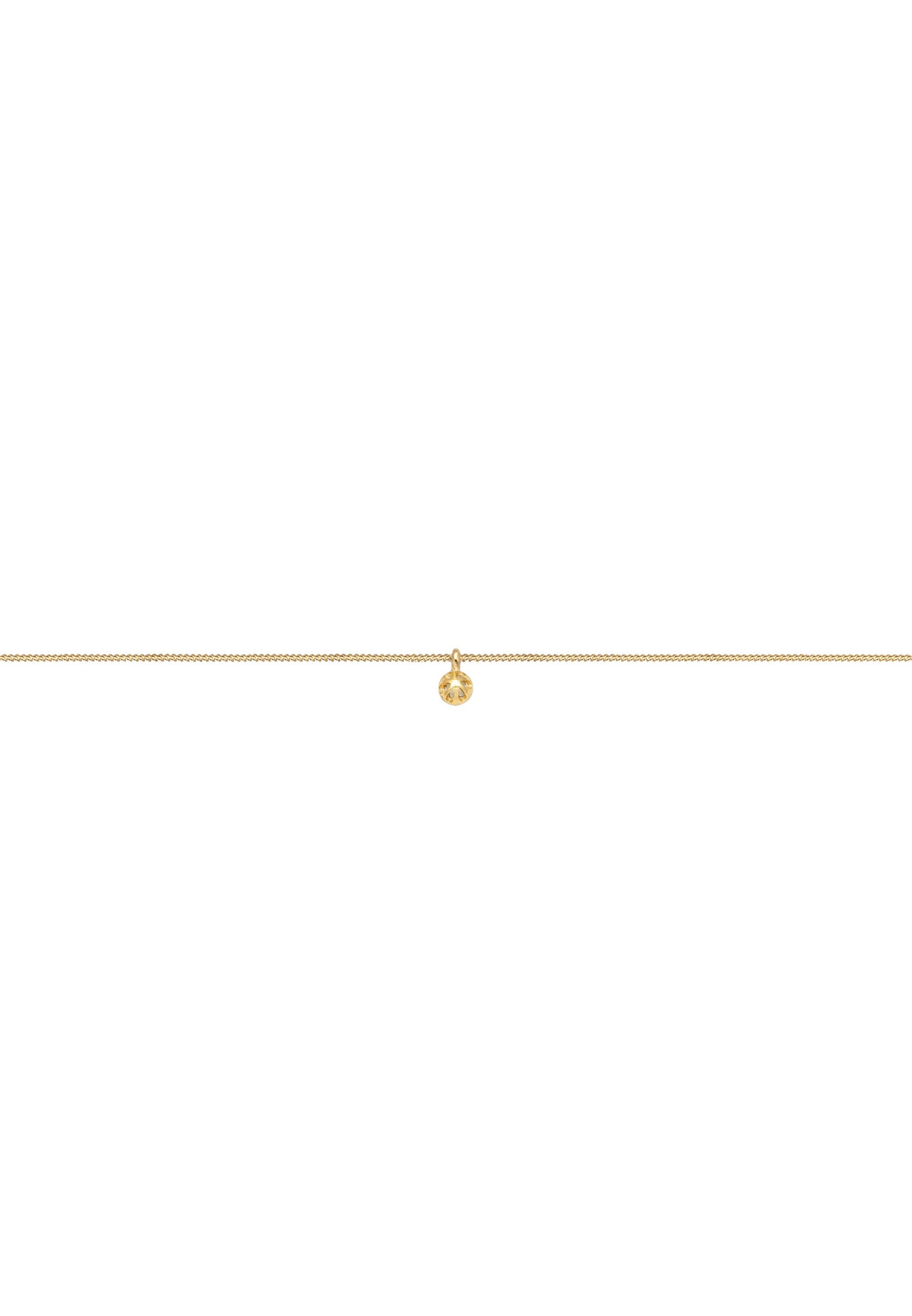 Elli női geo choker medál holdkővel, 925 sterling ezüstből