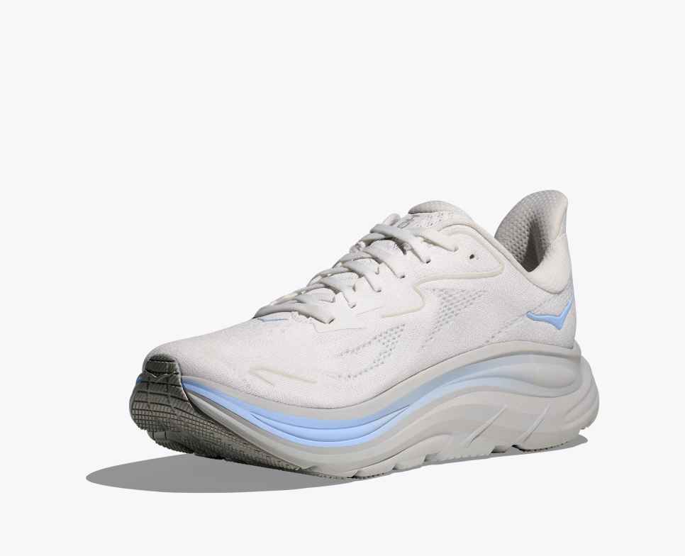 Clifton 10 White/Glacier Blue