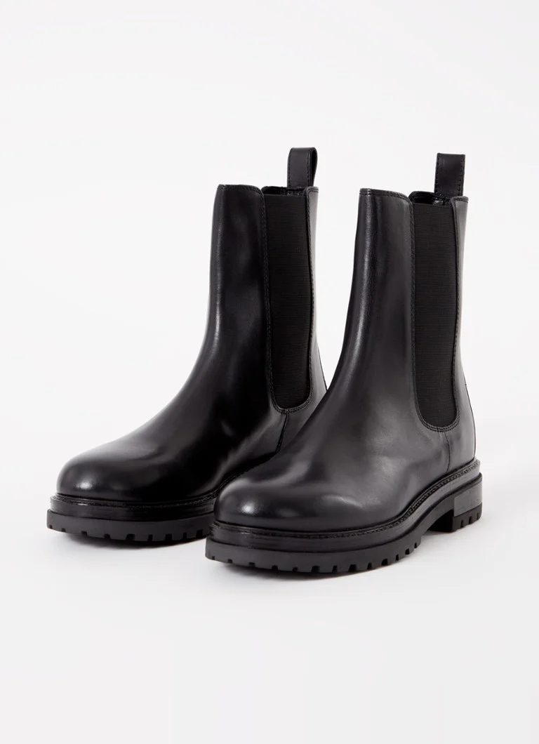 Reiss  Thea chelsea boot van leer