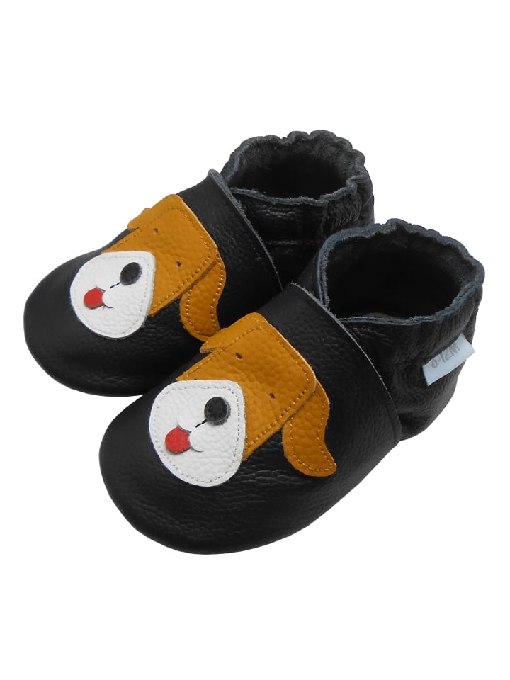 Yalion Baby Leder-Krabbelschuhe 