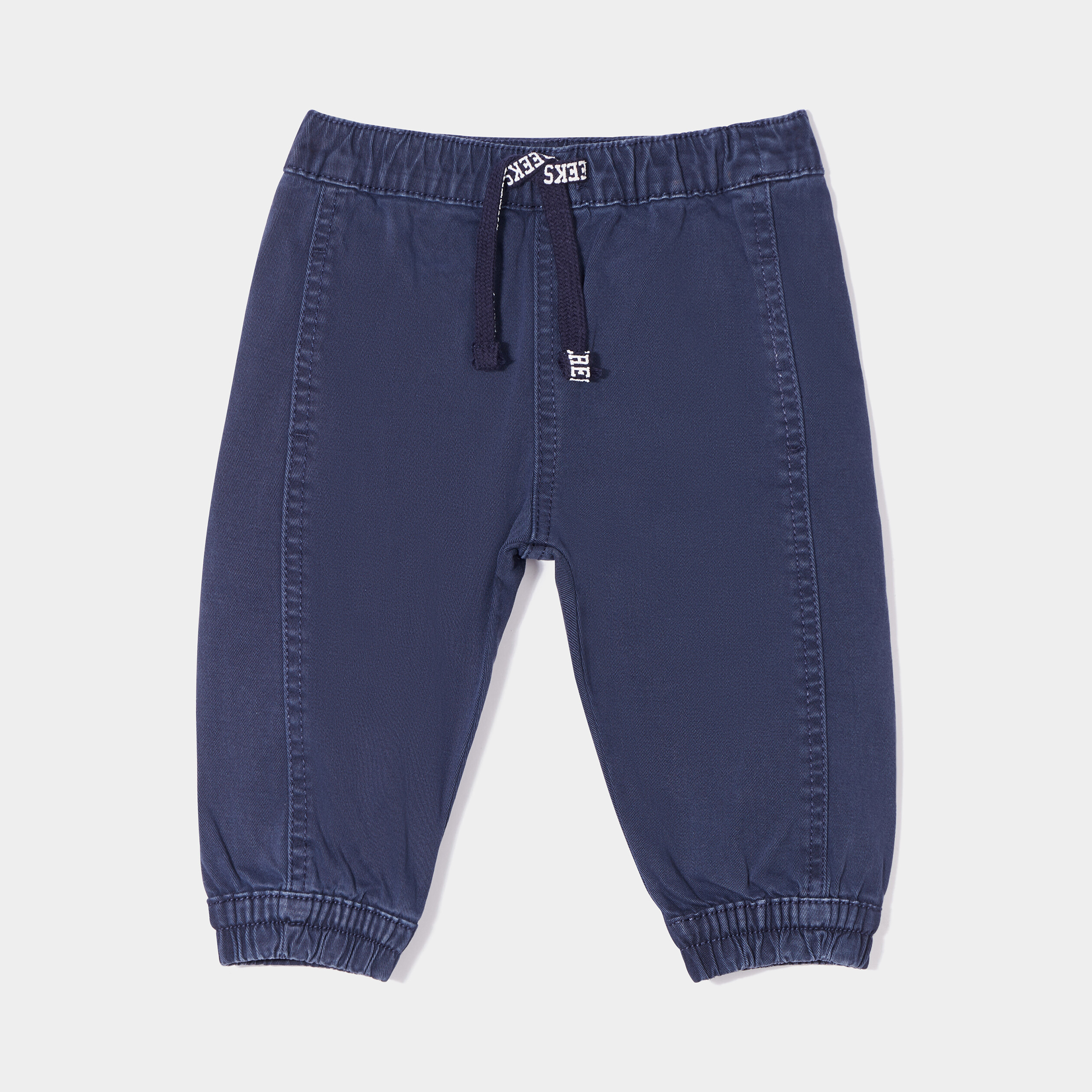Jegging taille élastiquée Creeks bleu marine bébé garçon | La Halle