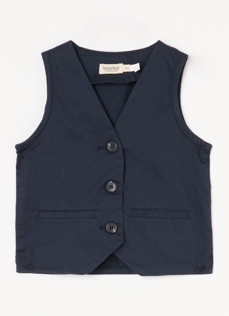 MarMar COPENHAGEN Jason waistcoat with welt pockets