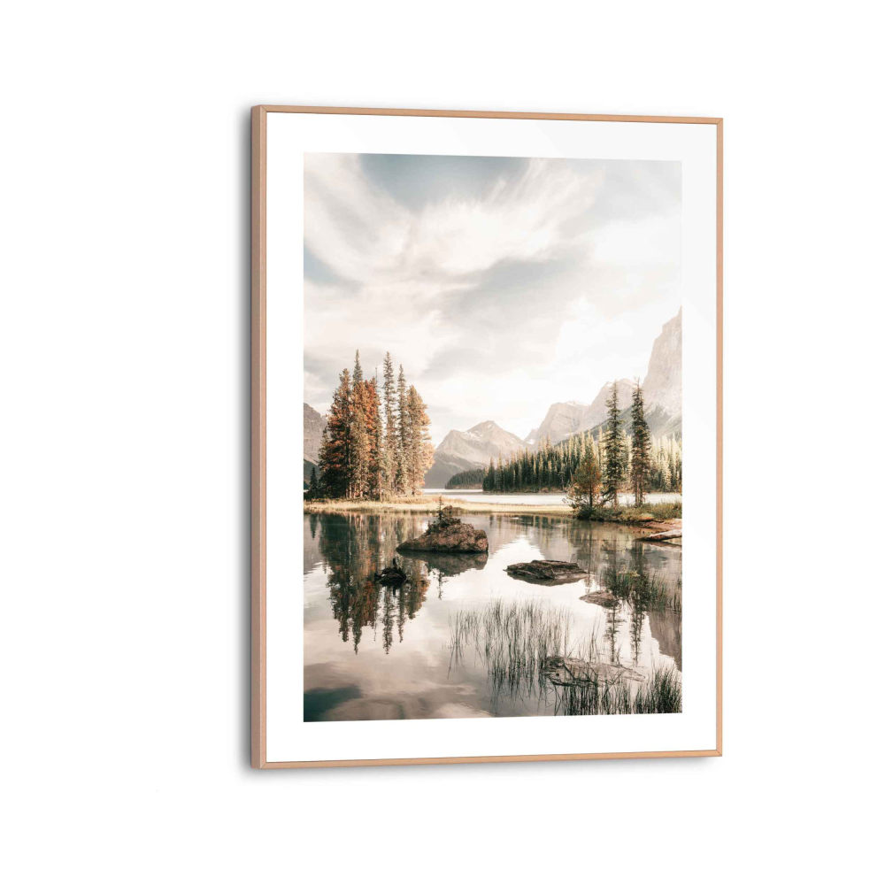 Rahmenbild Spirit IslandBergsee