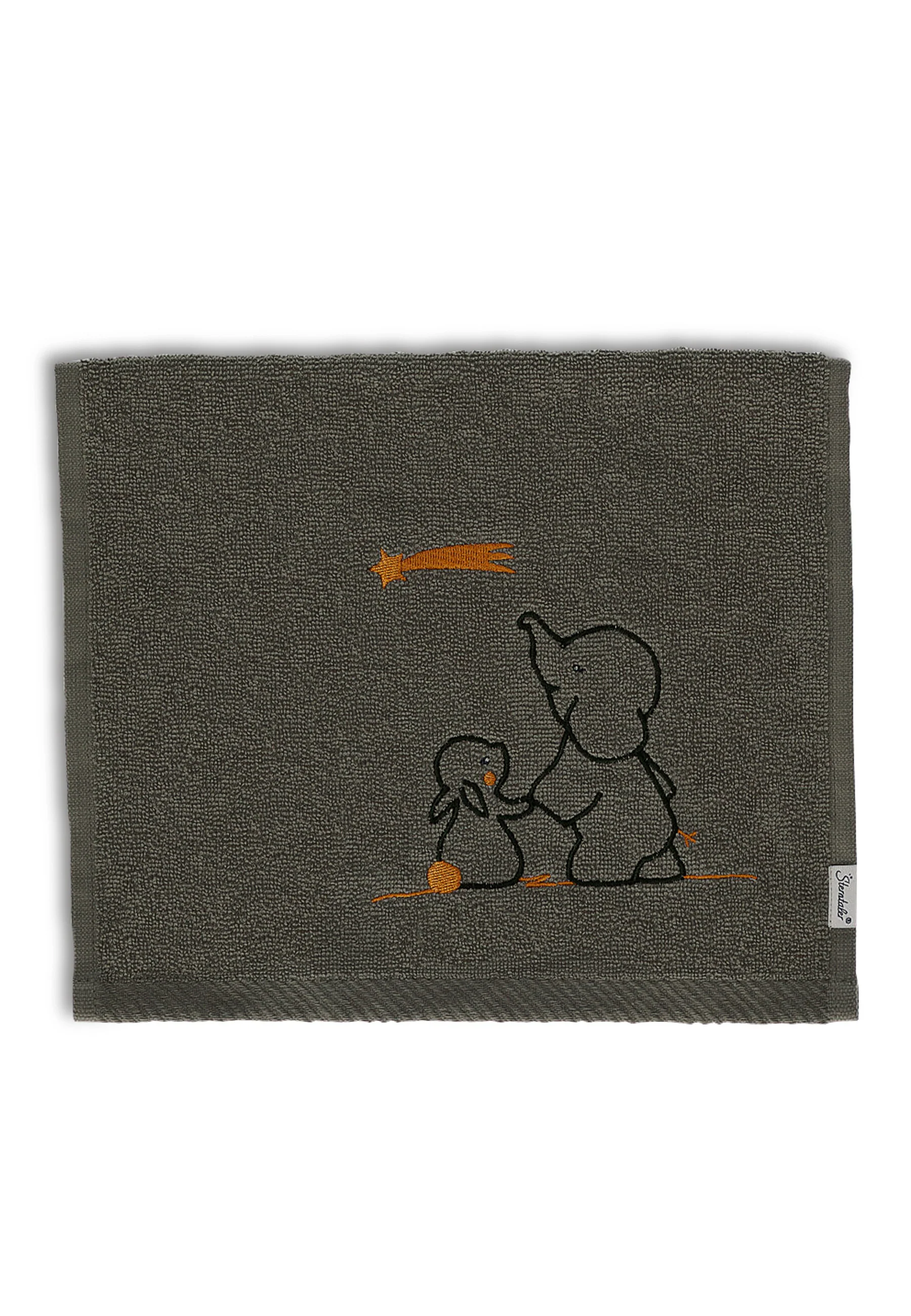 GOTS 2er-Pack Kinderhandtücher Elefant Eddy