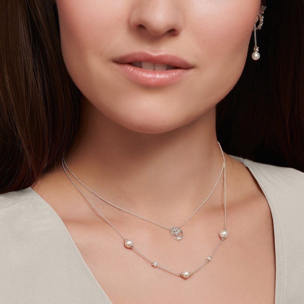 Thomas Sabo Chaînette 925 Argent collier