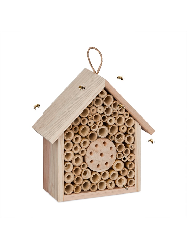 relaxdays Bienenhotel in Natur günstig kaufen onesize