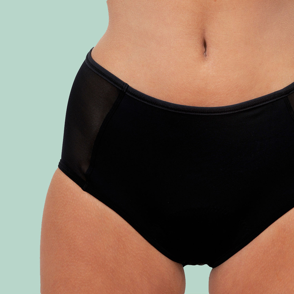 feel natural Culotte menstruelle - taille haute S (36 /38) Culotte menstruelle