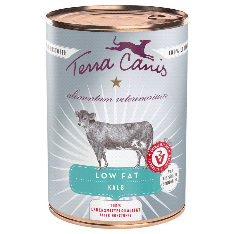 Sparpaket Terra Canis Alimentum Veterinarium Low Fat 12 x 400 g
