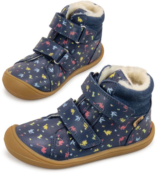 Telyoh bare ~ HighCut Leder Klett Winter + Tex ~ Dinos
