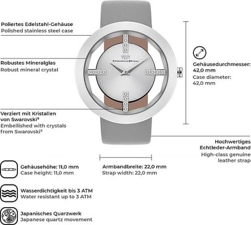 Rhodenwald & Söhne Armband-Uhr Lucrezia