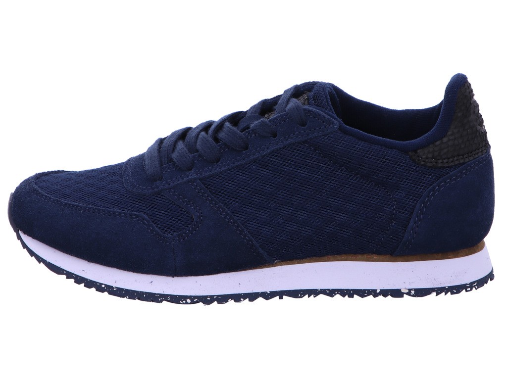 WODEN Freizeit Schnürer blau Ydun Suede Mesh II
