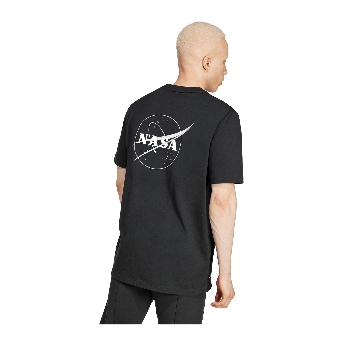 adidas Juventus Turin NASA T-Shirt Schwarz