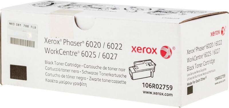 Xerox Original 106R02759 Tonerkartusche Schwarz