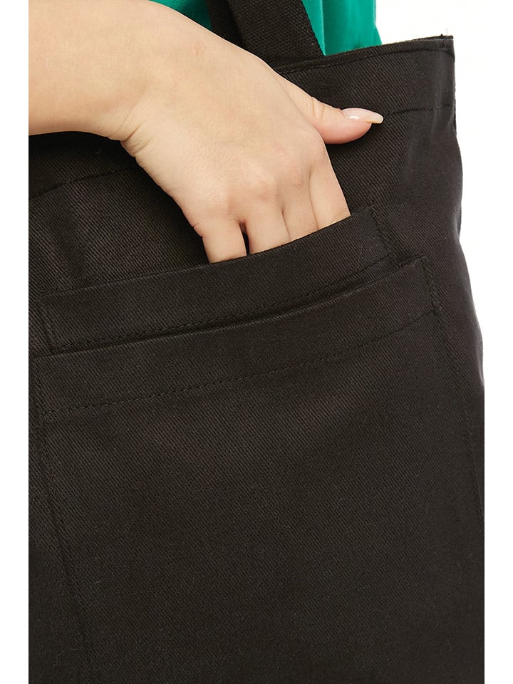 BAGmori Schultertasche in Schwarz - (B)33 x (H)45 x (T)10 cm günstig kaufen onesize