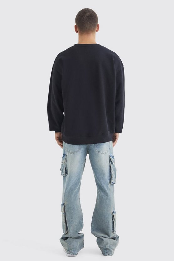 Oversize Sweatshirt mit Limited Edition Print